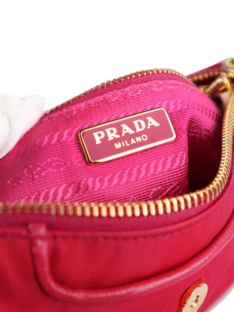 prada tessuto nylon convertible clutch sling bag|prada clutch.